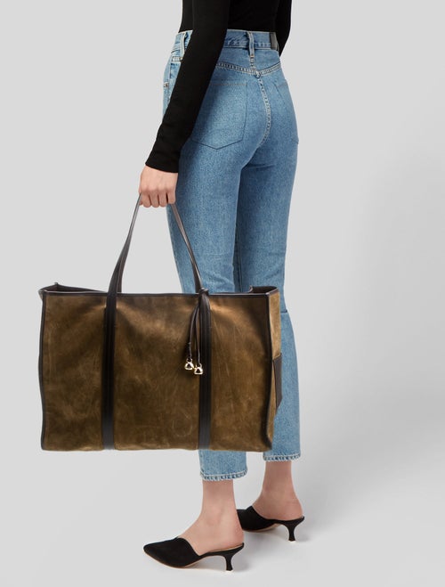 Sandro Suede Tote