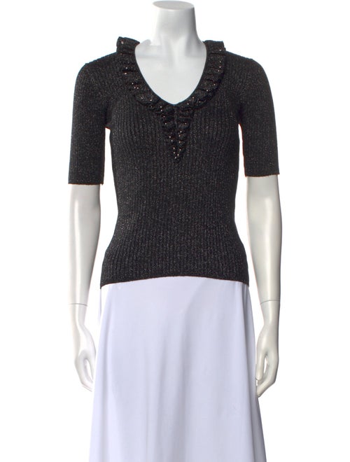 Sandro Scoop Neck Sweater