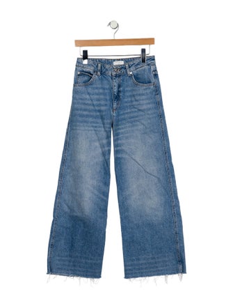 Sandro High-Rise Wide Leg Jeans