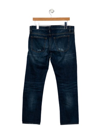 Sandro Mid-Rise Straight Leg Jeans