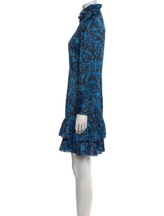 Sandro Floral Print Knee-Length Dress