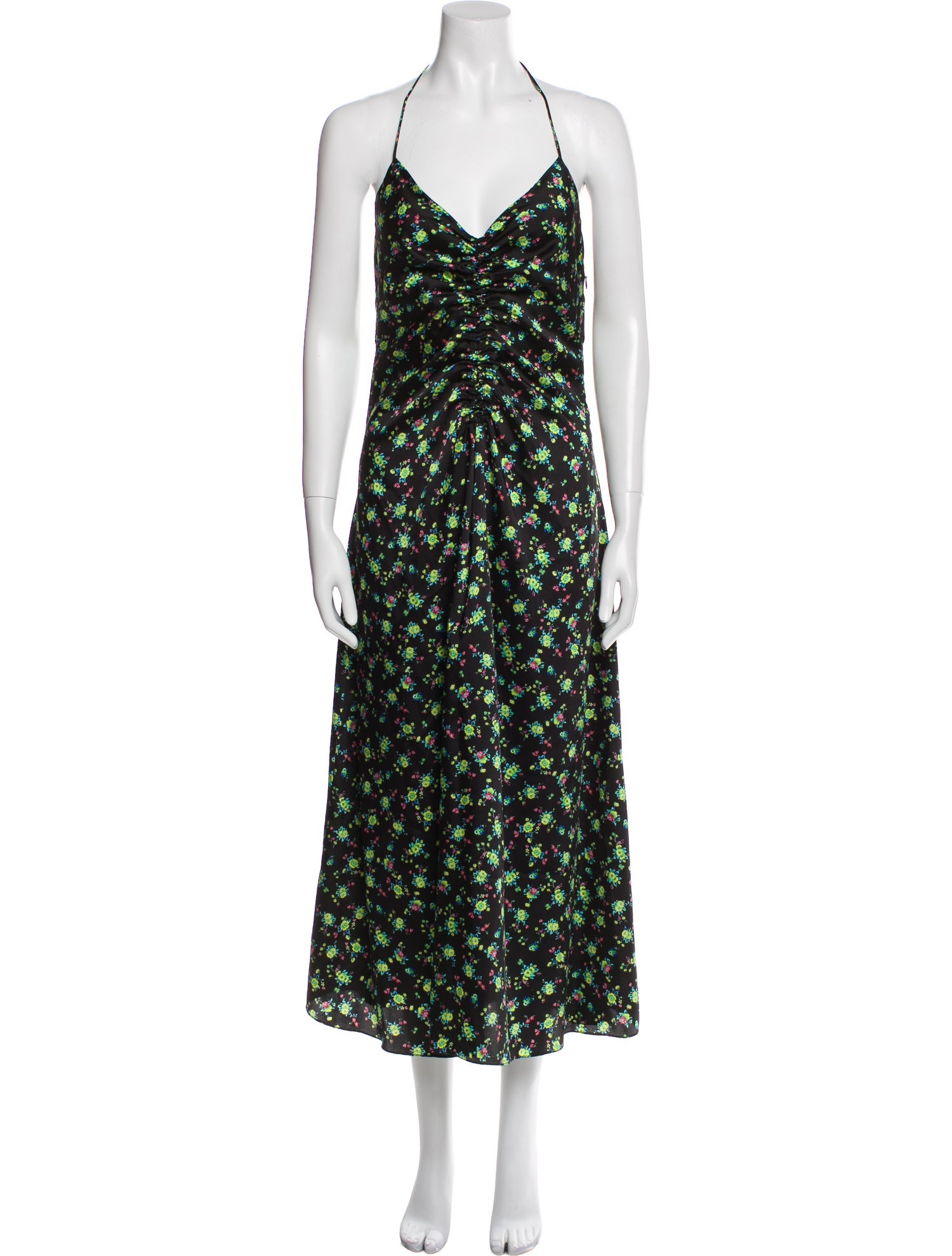Floral Print Long Dress