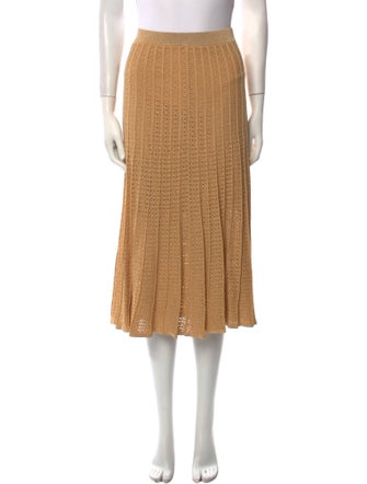 Sandro Glitter Accents Midi Length Skirt