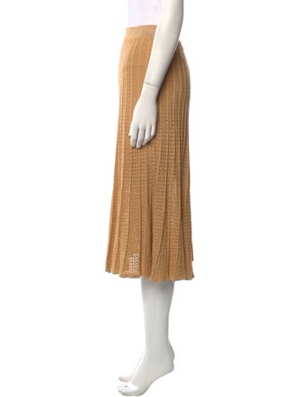 Sandro Glitter Accents Midi Length Skirt