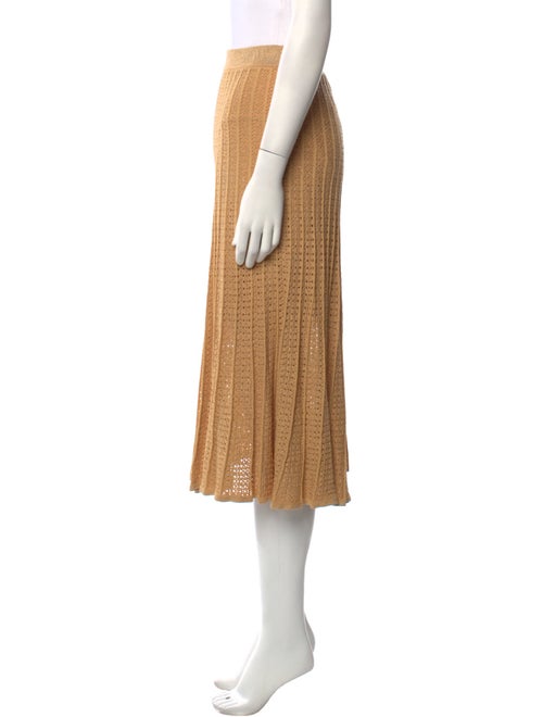 Sandro Glitter Accents Midi Length Skirt