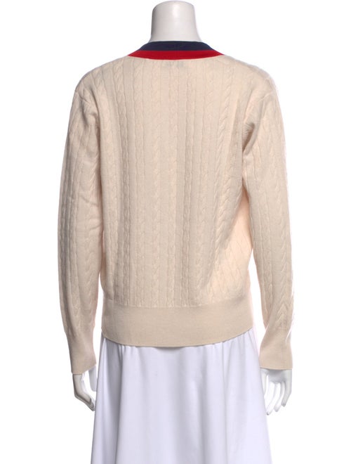 Sandro Wool Colorblock Pattern Sweater