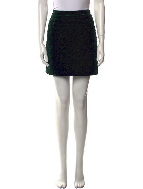 Sandro Chain-Link Accents Mini Skirt