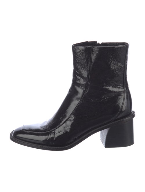 Sandro Patent Leather Boots