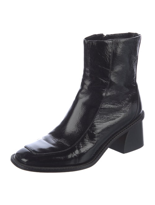 Sandro Patent Leather Boots