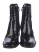 Sandro Patent Leather Boots