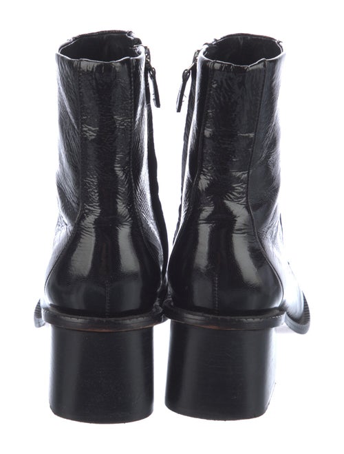 Sandro Patent Leather Boots