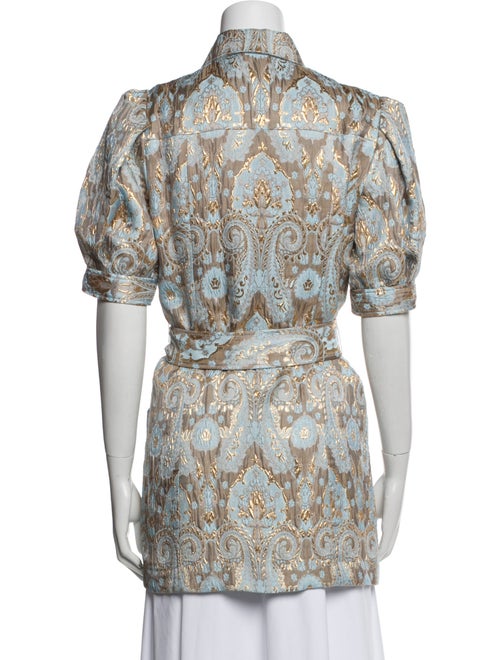 Sandro Floral Print Jacket