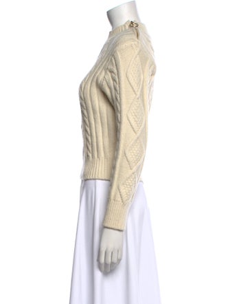 Sandro Wool Mock Neck Sweater