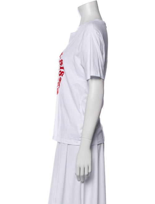 Sandro Graphic Print Crew Neck T-Shirt