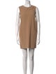 Sandro Crew Neck Mini Dress