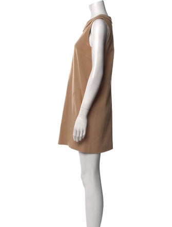 Sandro Crew Neck Mini Dress