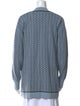 Sandro Printed V-Neck Sweater