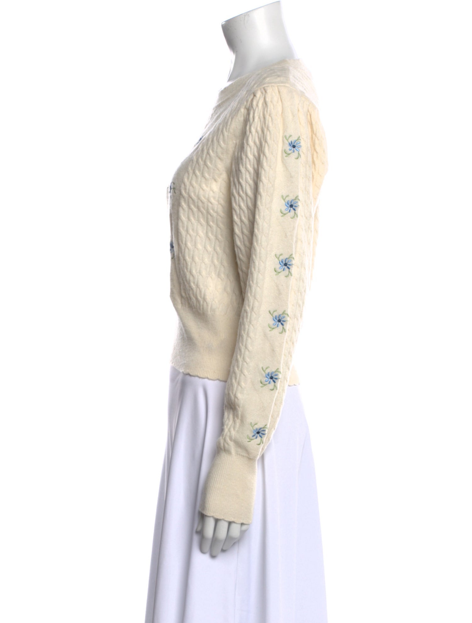 Sandro Wool Printed Sweater