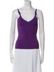 Sandro V-Neck Sleeveless Top