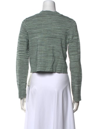 Sandro Striped Crew Neck Sweater