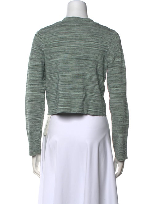 Sandro Striped Crew Neck Sweater