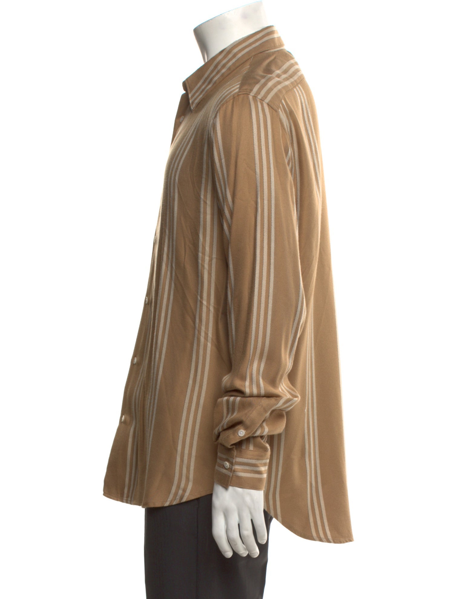 Sandro Striped Long Sleeve Shirt