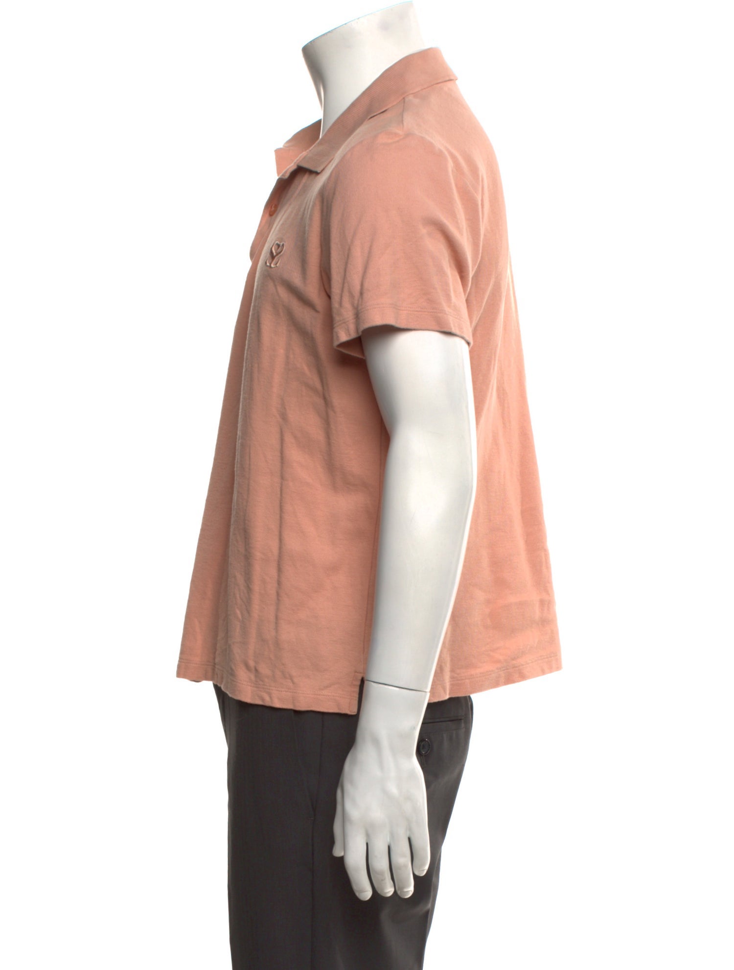 Sandro Collar Short Sleeve Polo Shirt