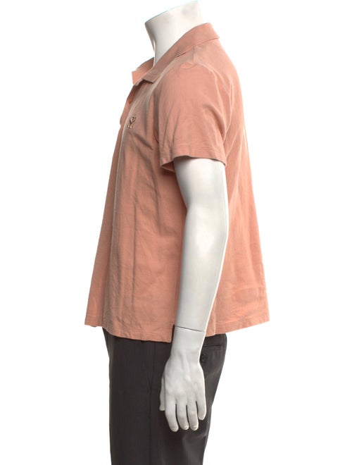 Sandro Collar Short Sleeve Polo Shirt