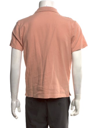 Sandro Collar Short Sleeve Polo Shirt