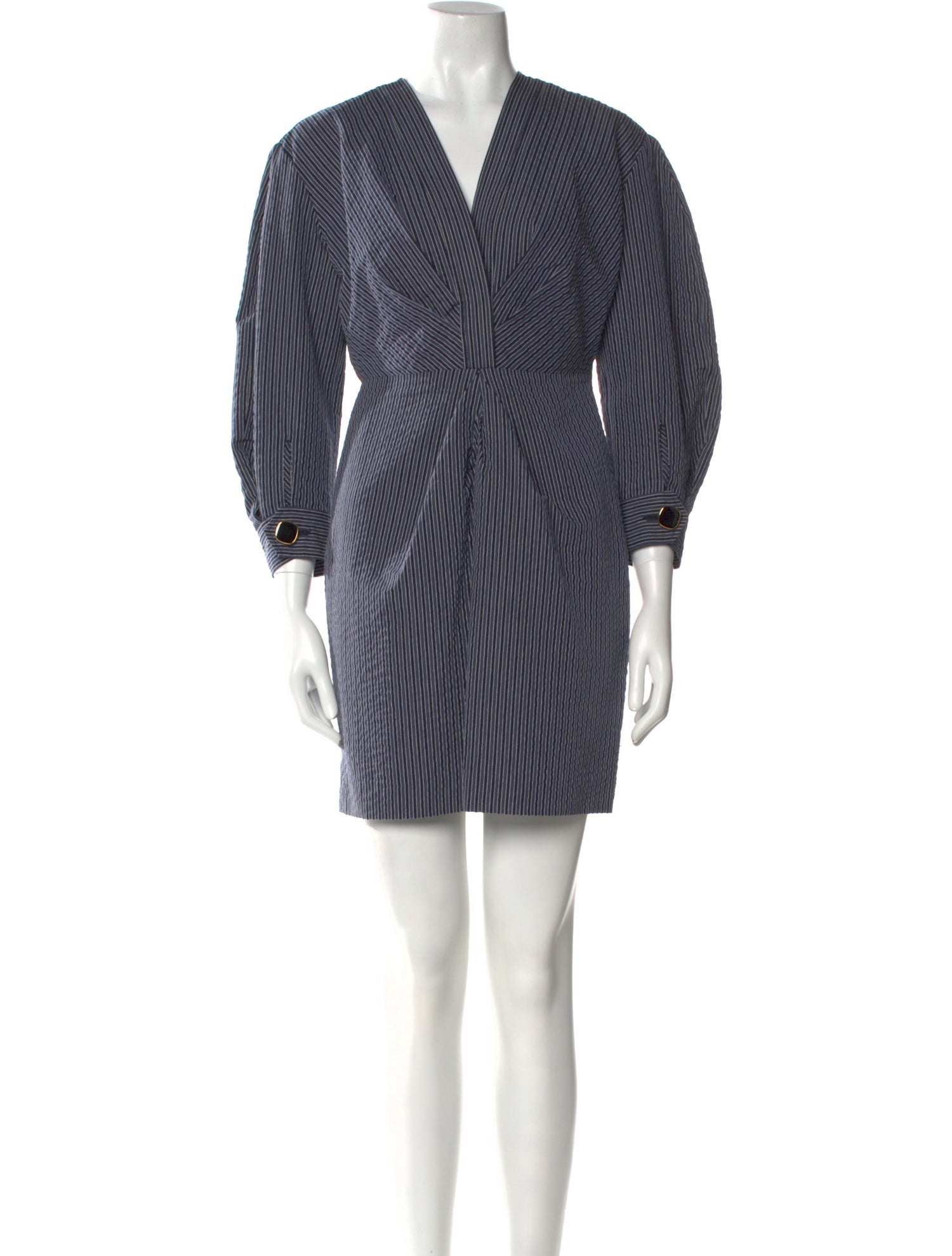 Sandro Striped Mini Dress