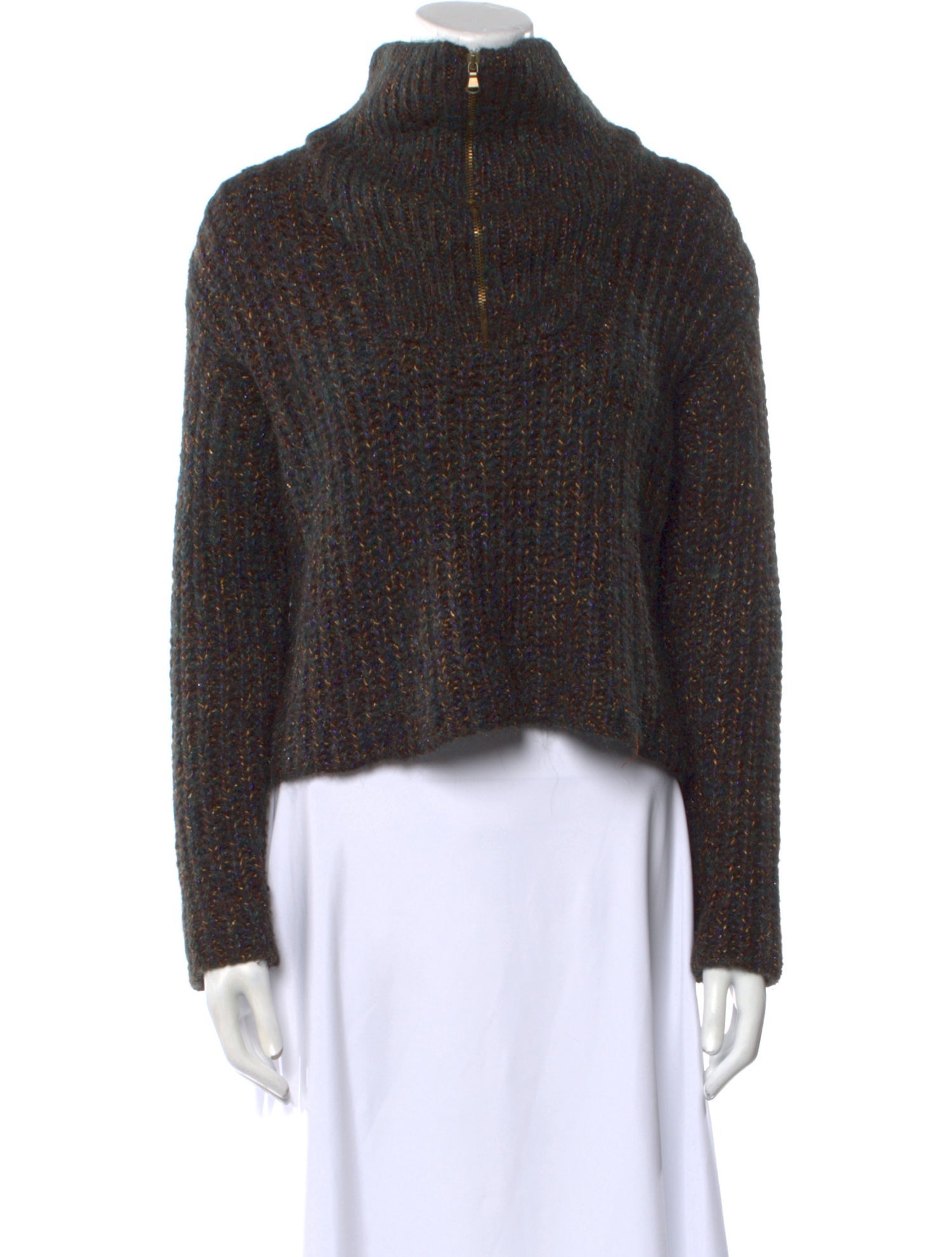 Sandro Mock Neck Sweater