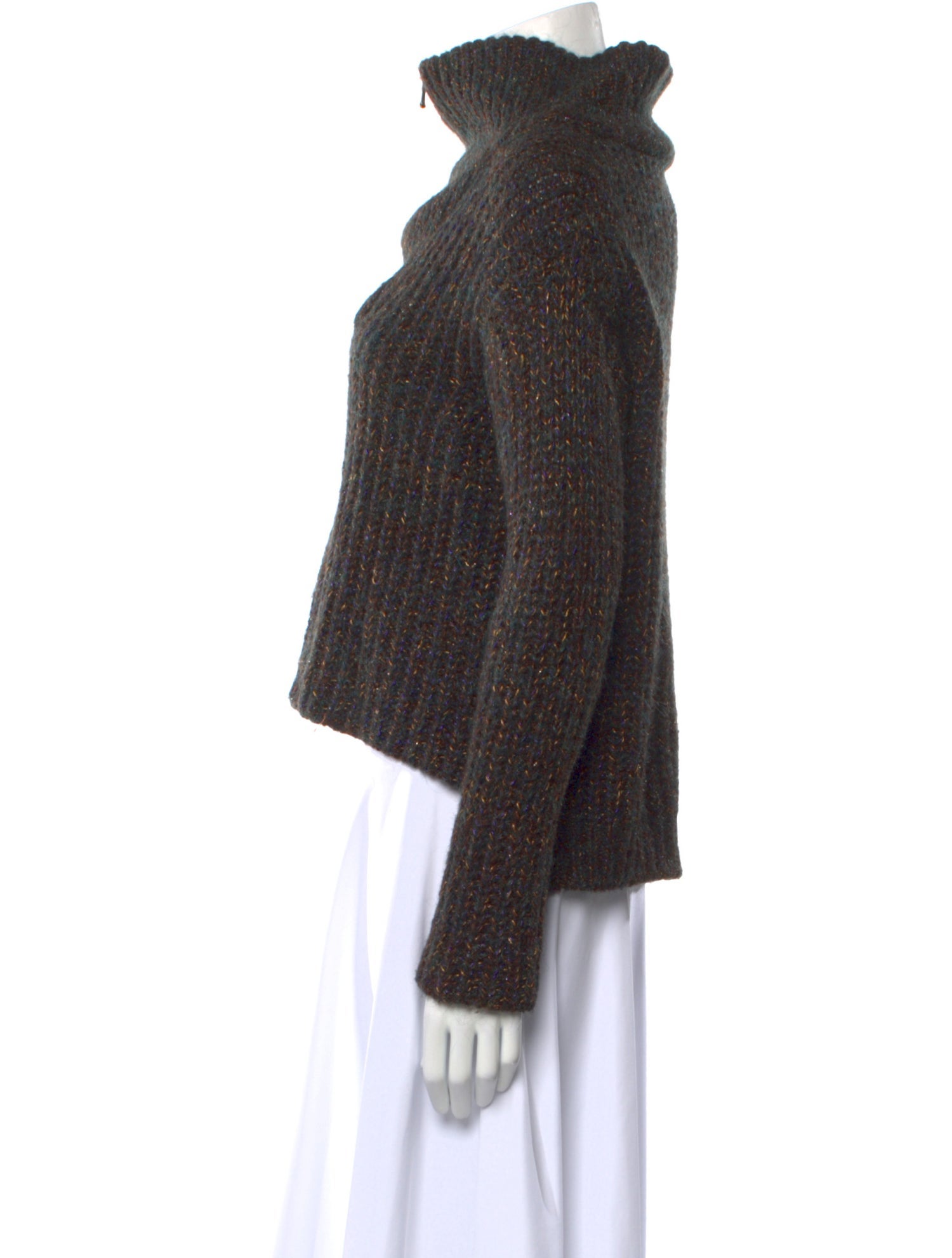 Sandro Mock Neck Sweater