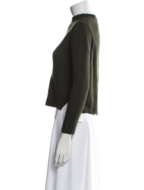 Sandro Wool Mock Neck Sweater