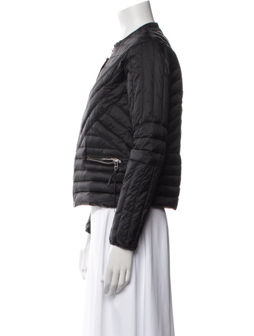 Sandro Nylon Striped Down Jacket