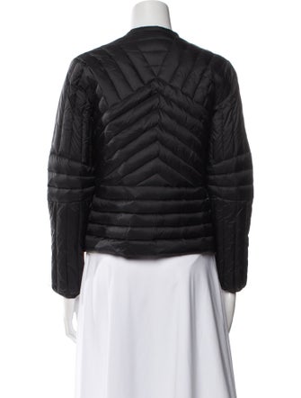 Sandro Nylon Striped Down Jacket