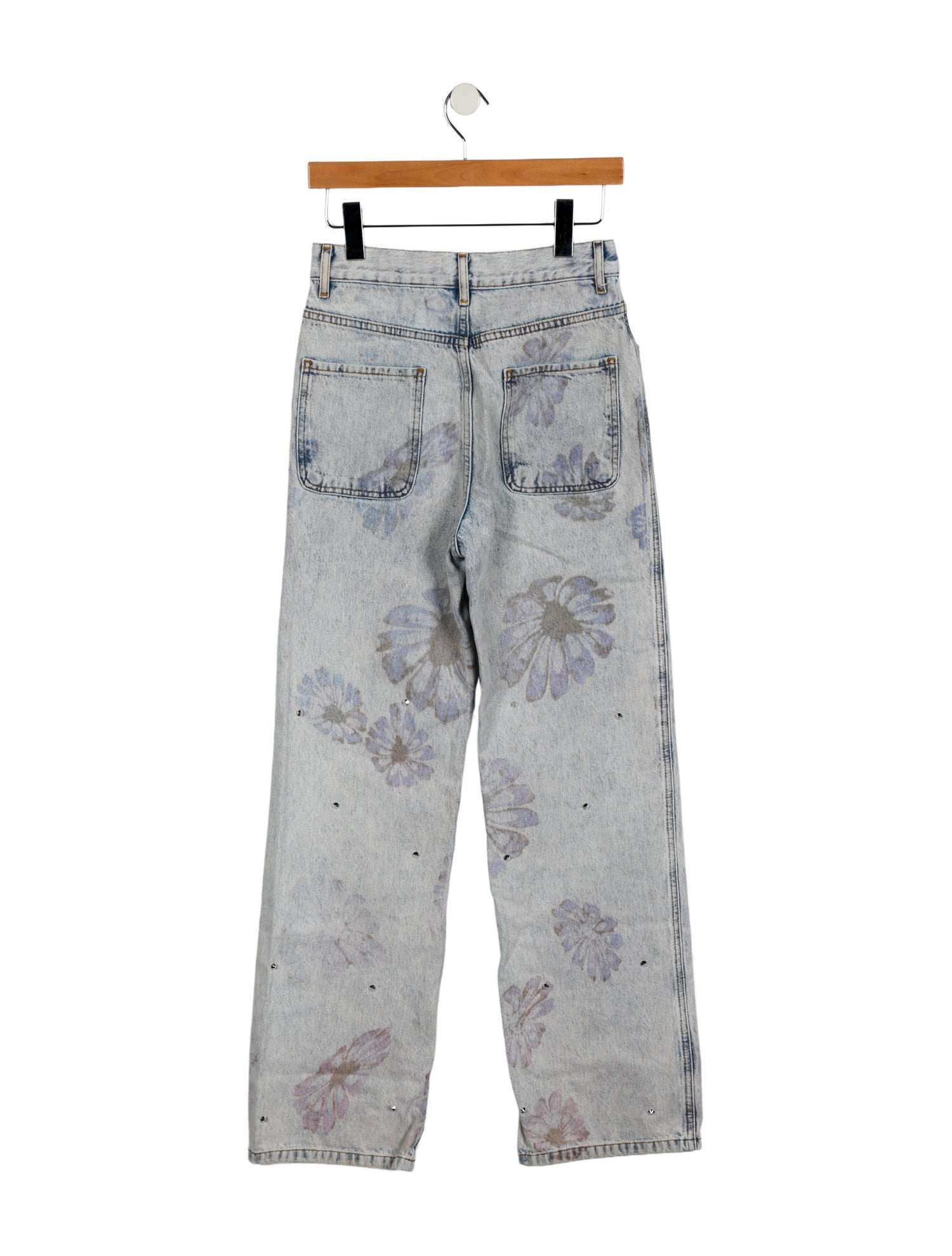 Sandro High-Rise Wide Leg Jeans