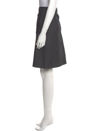 Sandro Ruffle Embellishment Knee-Length Skirt