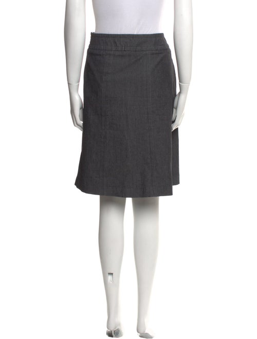 Sandro Ruffle Embellishment Knee-Length Skirt