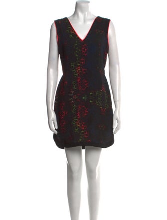 Sandro Printed Mini Dress