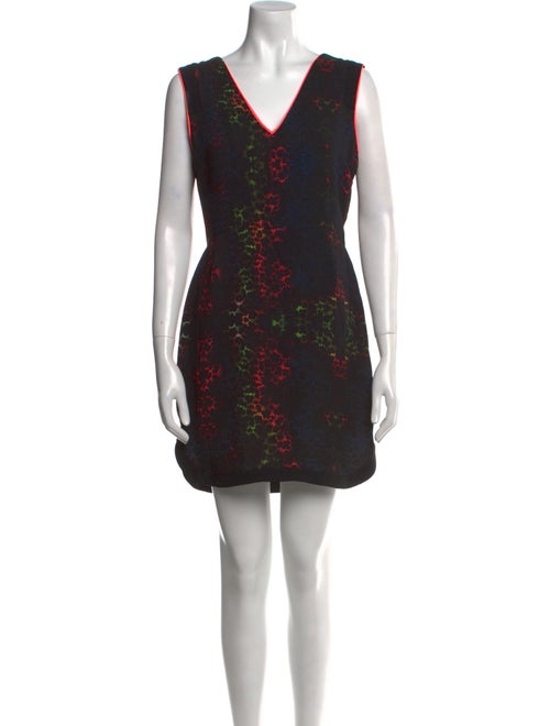 Sandro Printed Mini Dress