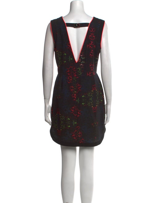 Sandro Printed Mini Dress