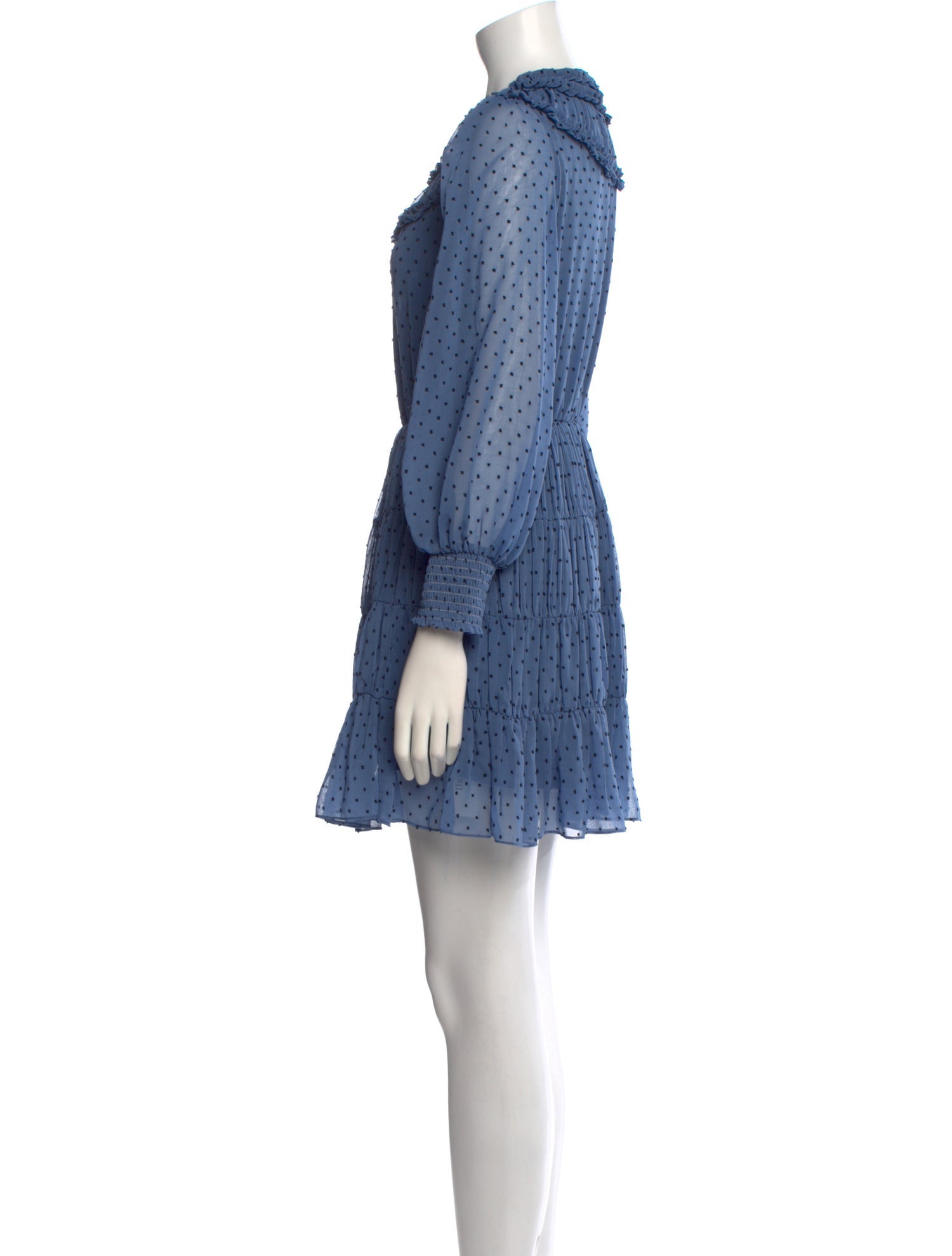 Sandro Printed Mini Dress