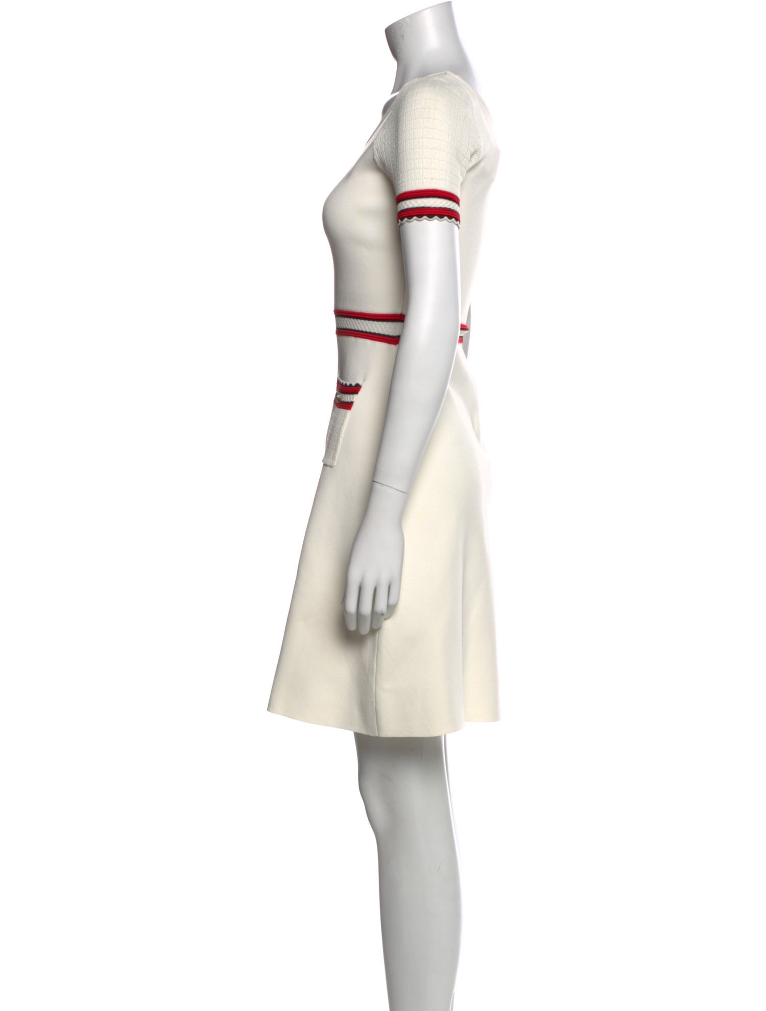 Sandro Striped Mini Dress