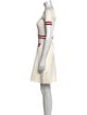 Sandro Striped Mini Dress