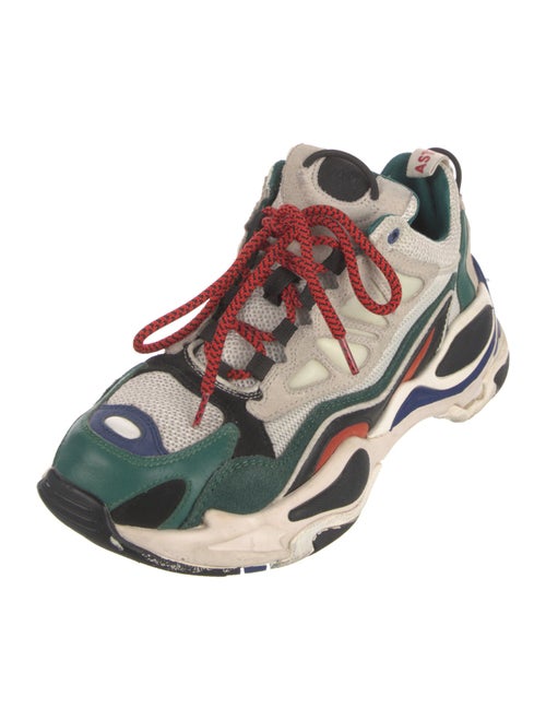 Sandro Mesh Printed Chunky Sneakers