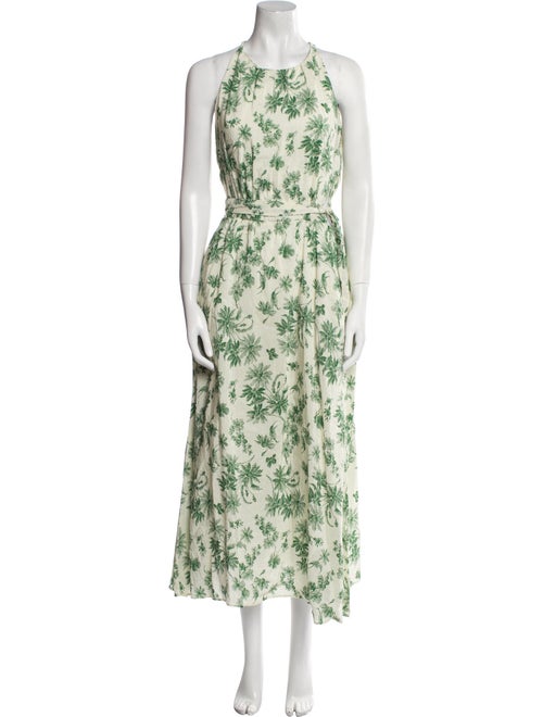 Sandro Linen Long Dress