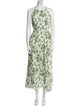 Sandro Linen Long Dress