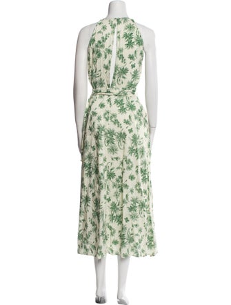 Sandro Linen Long Dress