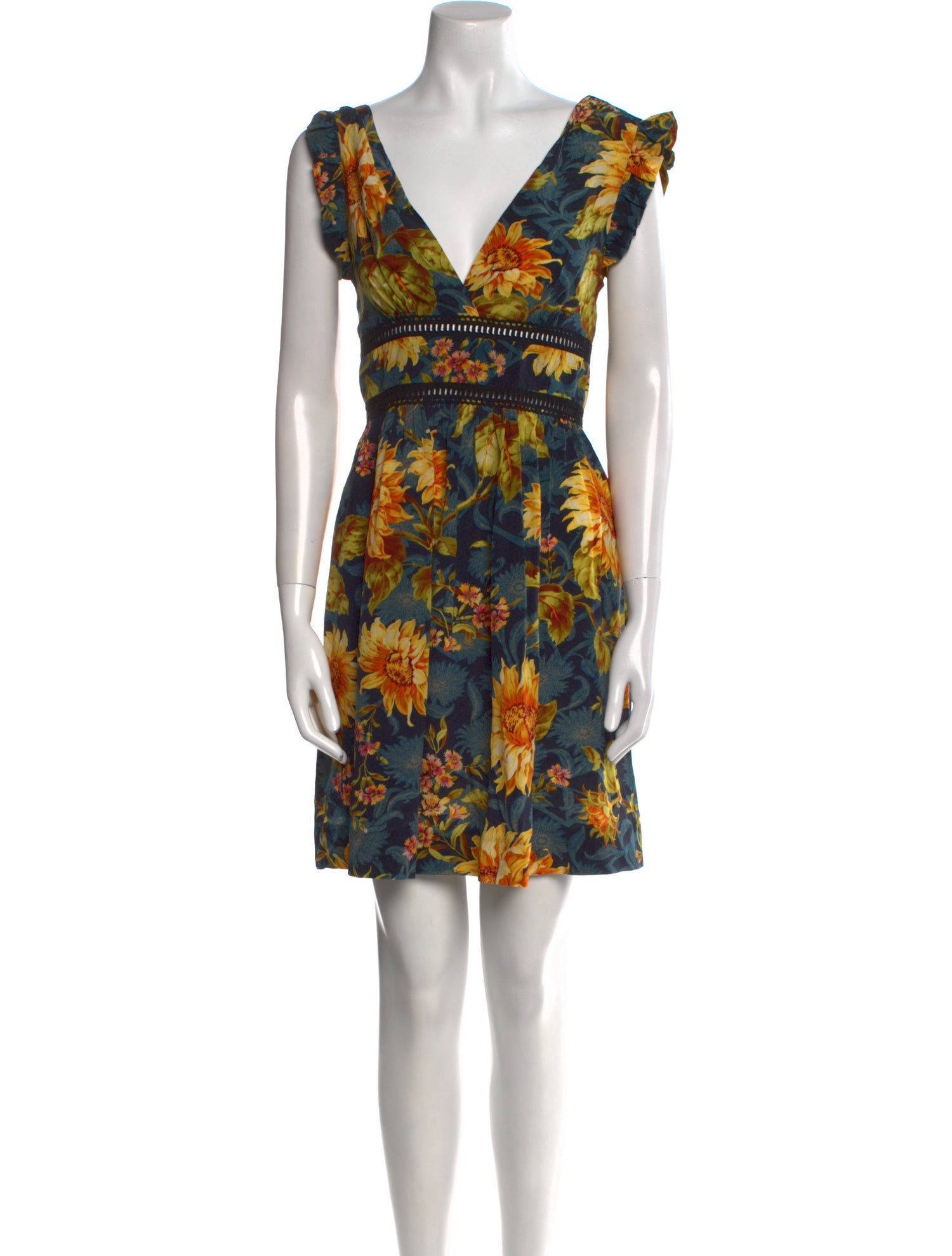 Sandro Silk Mini Dress