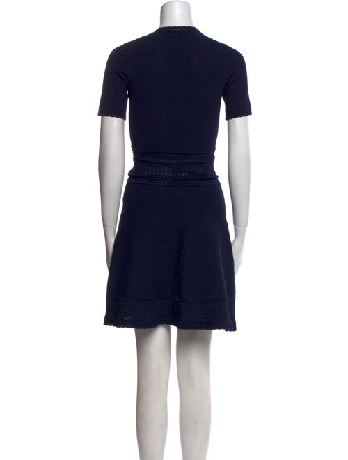 Sandro V-Neck Mini Dress